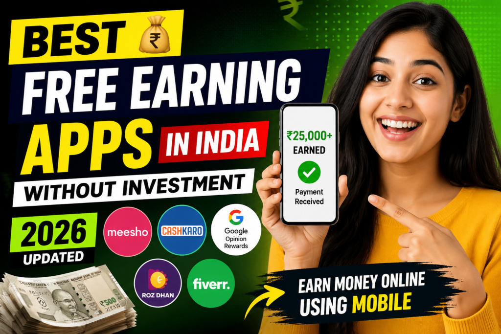 free earning apps without investment